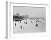 The Beach at Rockaway, N.Y.-null-Framed Giclee Print