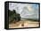 The Beach at Saint-Aubin-Sur-Mer-Gustave Courbet-Framed Stretched Canvas