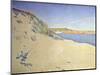 The Beach at Saint-Briac. Op. 212 (Sandy Seashor), 1890-Paul Signac-Mounted Premium Giclee Print