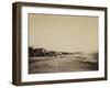 The Beach at Sainte-Adresse, 1856-57-Gustave Le Gray-Framed Photographic Print