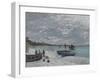 The Beach at Sainte-Adresse, 1867-Claude Monet-Framed Giclee Print