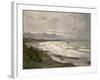 The Beach at Sainte Adresse, 1867-Claude Monet-Framed Giclee Print