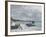 The Beach at Sainte-Adresse-Claude Monet-Framed Giclee Print