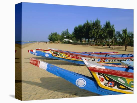 The Beach at Saly, Senegal, Africa-Sylvain Grandadam-Stretched Canvas