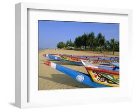 The Beach at Saly, Senegal, Africa-Sylvain Grandadam-Framed Photographic Print