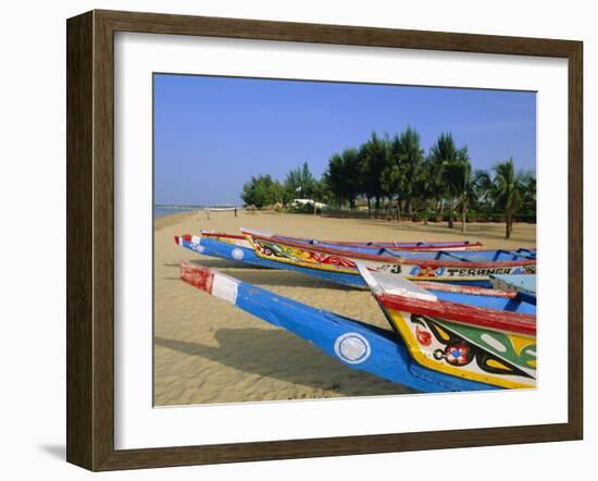 The Beach at Saly, Senegal, Africa-Sylvain Grandadam-Framed Photographic Print