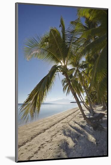 The beach at San Juan on the southwest coast of Siquijor, Philippines, Southeast Asia, Asia-Nigel Hicks-Mounted Photographic Print