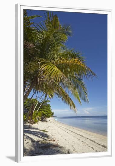 The beach at San Juan on the southwest coast of Siquijor, Philippines, Southeast Asia, Asia-Nigel Hicks-Framed Premium Photographic Print