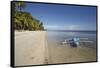 The beach at San Juan on the southwest coast of Siquijor, Philippines, Southeast Asia, Asia-Nigel Hicks-Framed Stretched Canvas