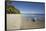 The beach at San Juan on the southwest coast of Siquijor, Philippines, Southeast Asia, Asia-Nigel Hicks-Framed Stretched Canvas