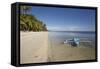 The beach at San Juan on the southwest coast of Siquijor, Philippines, Southeast Asia, Asia-Nigel Hicks-Framed Stretched Canvas
