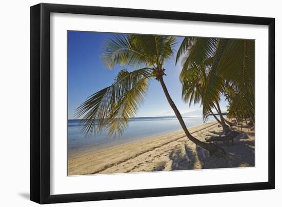 The beach at San Juan on the southwest coast of Siquijor, Philippines, Southeast Asia, Asia-Nigel Hicks-Framed Photographic Print