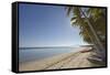 The beach at San Juan on the southwest coast of Siquijor, Philippines, Southeast Asia, Asia-Nigel Hicks-Framed Stretched Canvas