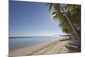 The beach at San Juan on the southwest coast of Siquijor, Philippines, Southeast Asia, Asia-Nigel Hicks-Mounted Photographic Print