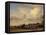 The Beach at Scheveningen, Holland-Adriaen van de Velde-Framed Stretched Canvas