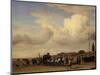 The Beach at Scheveningen, Holland-Adriaen van de Velde-Mounted Premium Giclee Print