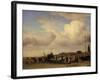 The Beach at Scheveningen, Holland-Adriaen van de Velde-Framed Giclee Print