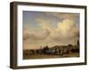 The Beach at Scheveningen, Holland-Adriaen van de Velde-Framed Giclee Print