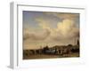 The Beach at Scheveningen, Holland-Adriaen van de Velde-Framed Giclee Print