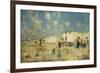 The Beach at Scheveningen, Holland-Frederik Hendrik Kaemmerer-Framed Giclee Print