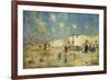 The Beach at Scheveningen, Holland-Frederik Hendrik Kaemmerer-Framed Giclee Print