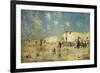 The Beach at Scheveningen, Holland-Frederik Hendrik Kaemmerer-Framed Giclee Print