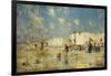 The Beach at Scheveningen, Holland-Frederik Hendrik Kaemmerer-Framed Giclee Print