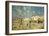 The Beach at Scheveningen, Holland-Frederik Hendrik Kaemmerer-Framed Giclee Print