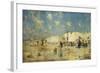 The Beach at Scheveningen, Holland-Frederik Hendrik Kaemmerer-Framed Giclee Print