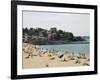 The Beach at St. Jean De Luz, Basque Country, Pyrenees-Atlantiques, Aquitaine, France-R H Productions-Framed Photographic Print