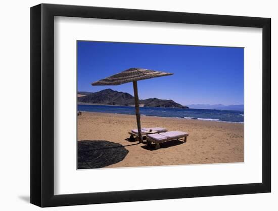 The Beach at Taba Heights, Gulf of Aqaba, Red Sea, Sinai, Egypt, North Africa, Africa-Nelly Boyd-Framed Photographic Print