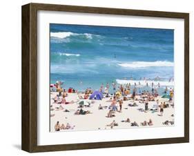 The Beach at Tamarama, South of Bondi in the Eastern Suburbs, Sydney, New South Wales, Australia-Robert Francis-Framed Photographic Print