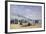 The Beach at Trouville at Bathing Time; La Plage De Trouville a L'Heure Du Bain, 1868-Eug?ne Boudin-Framed Giclee Print