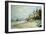 The Beach at Trouville-Claude Monet-Framed Giclee Print