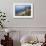 The Beach at Vernazza from the Cinque Terre Coastal Path-Mark Sunderland-Framed Photographic Print displayed on a wall