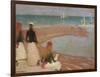 The Beach at Walberswick-Philip Wilson Steer-Framed Giclee Print