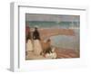 The Beach at Walberswick-Philip Wilson Steer-Framed Giclee Print