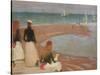 The Beach at Walberswick-Philip Wilson Steer-Stretched Canvas