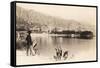 The Beach, Beaulieu Sur Mer, 1905-null-Framed Stretched Canvas