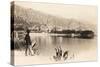 The Beach, Beaulieu Sur Mer, 1905-null-Stretched Canvas