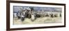The Beach, Berck-Sur-Mer, c.1900-Patty Townsend Johnson-Framed Giclee Print
