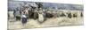 The Beach, Berck-Sur-Mer, c.1900-Patty Townsend Johnson-Mounted Giclee Print