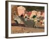 The Beach, Biarritz, 1906-Joaquin Sorolla y Bastida-Framed Giclee Print