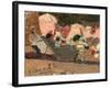 The Beach, Biarritz, 1906-Joaquin Sorolla y Bastida-Framed Giclee Print