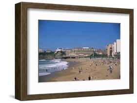 The Beach, Biarritz, Aquitaine, France-Nelly Boyd-Framed Photographic Print