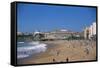 The Beach, Biarritz, Aquitaine, France-Nelly Boyd-Framed Stretched Canvas