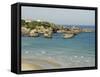 The Beach, Biarritz, Basque Country, Pyrenees-Atlantiques, Aquitaine, France-R H Productions-Framed Stretched Canvas