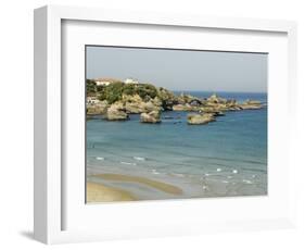 The Beach, Biarritz, Basque Country, Pyrenees-Atlantiques, Aquitaine, France-R H Productions-Framed Photographic Print