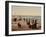 The Beach, Blankenberghe in Belgium, C.1890-C.1900-null-Framed Giclee Print