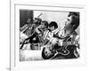 The Beach Boys (Dennis Wilson, Dave Marks, Carl Wilson, Brian Wilson and Mike Love) July 11, 1966-null-Framed Photo